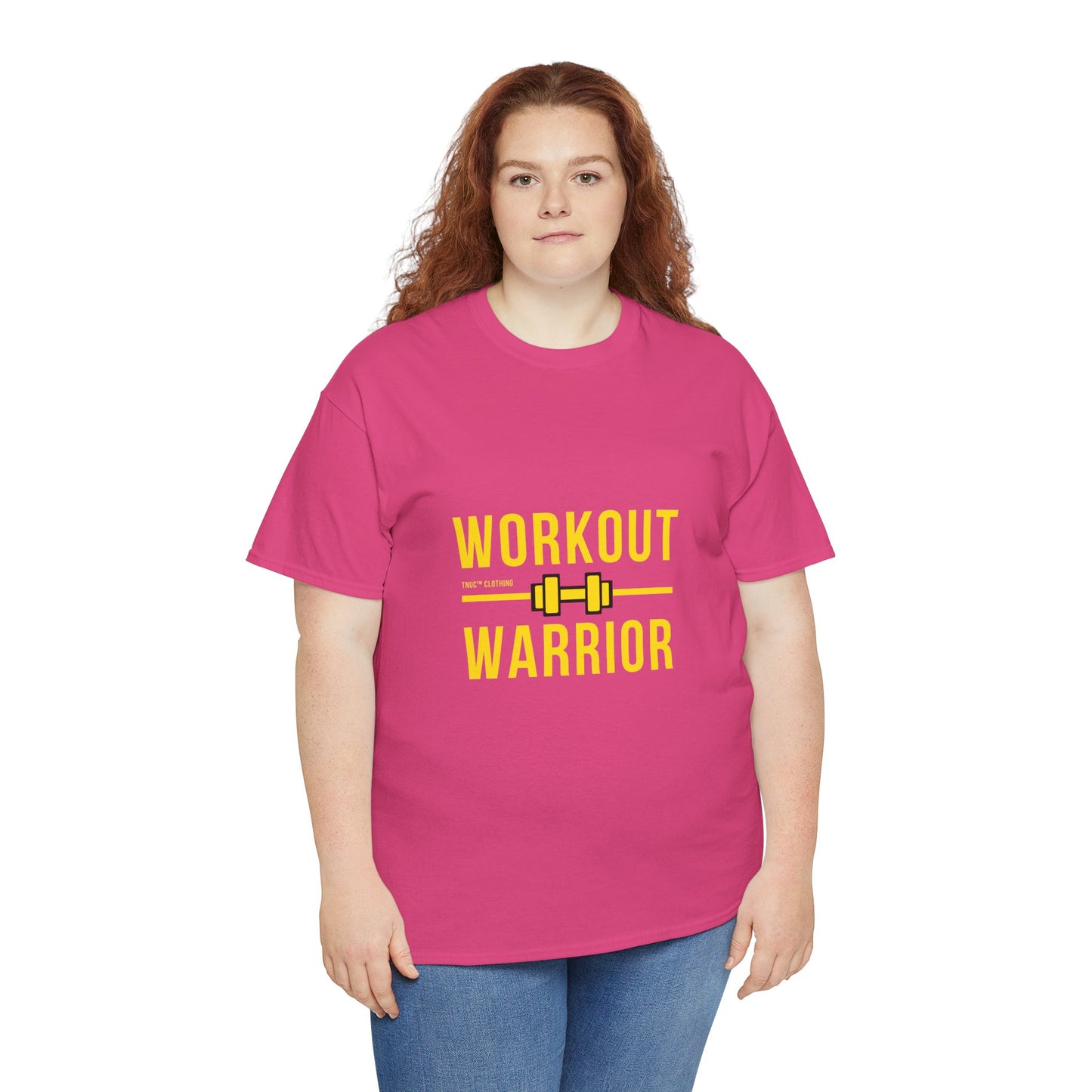 Workout Warrior Unisex Heavy Cotton Tee - Perfect for Fitness Enthusiasts