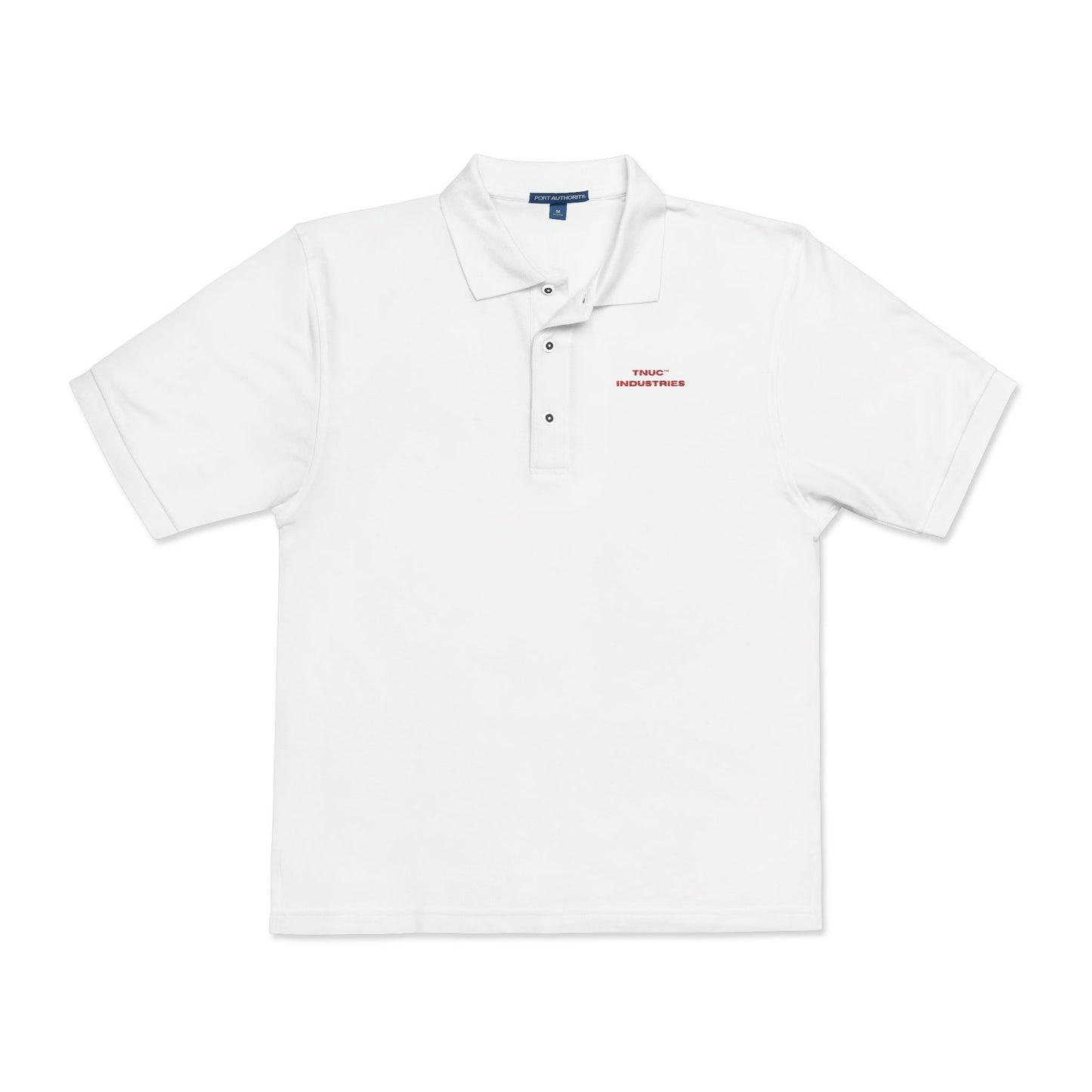 Tnuc™ Industries Embroidered Unisex Polo Shirt - Casual Elegance for Every Occasion