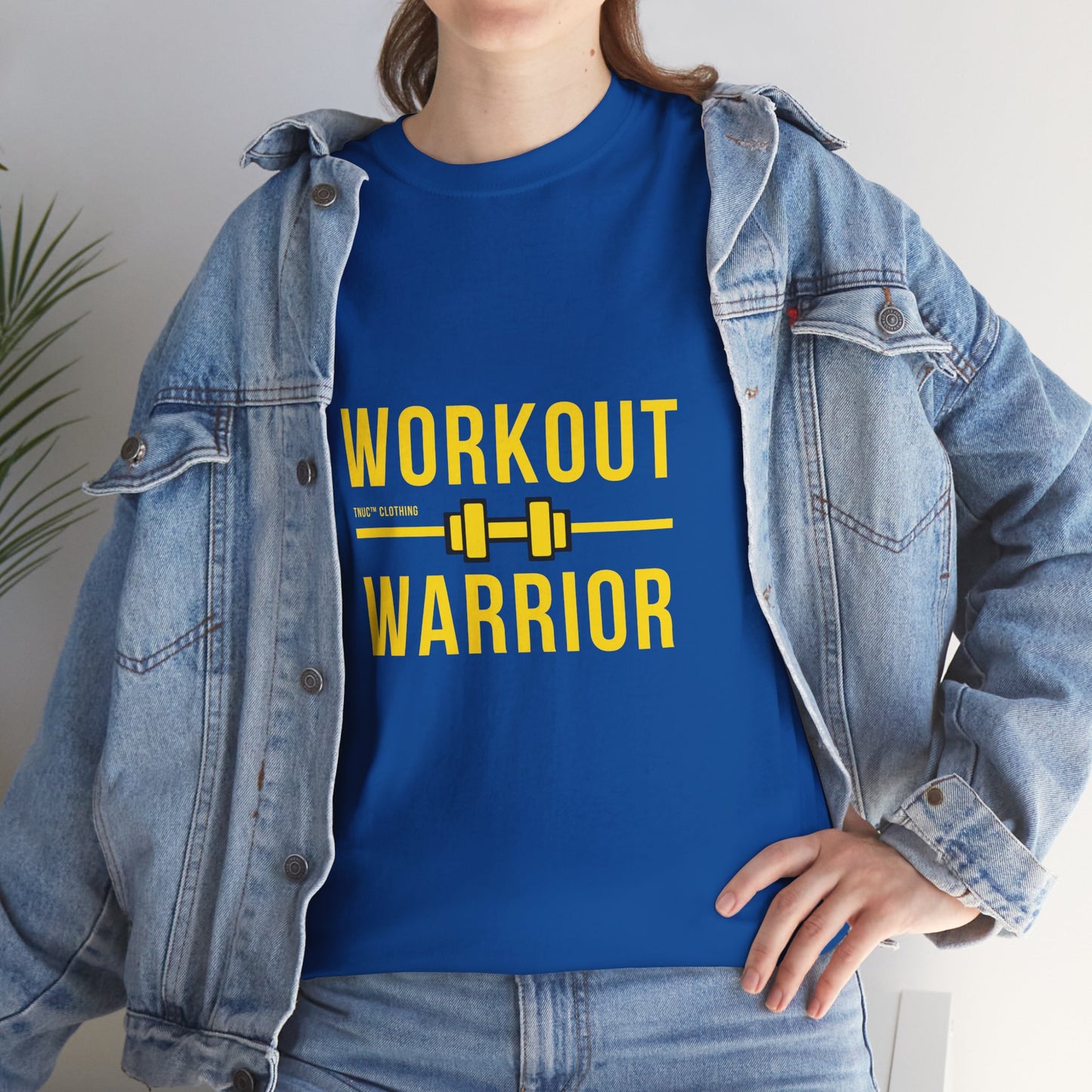Workout Warrior Unisex Heavy Cotton Tee - Perfect for Fitness Enthusiasts