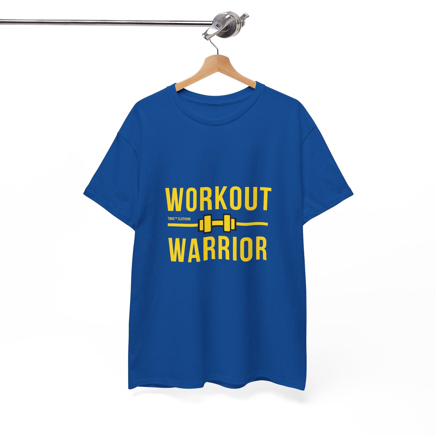 Workout Warrior Unisex Heavy Cotton Tee - Perfect for Fitness Enthusiasts