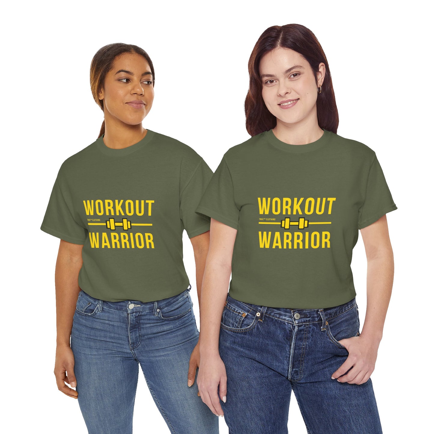 Workout Warrior Unisex Heavy Cotton Tee - Perfect for Fitness Enthusiasts
