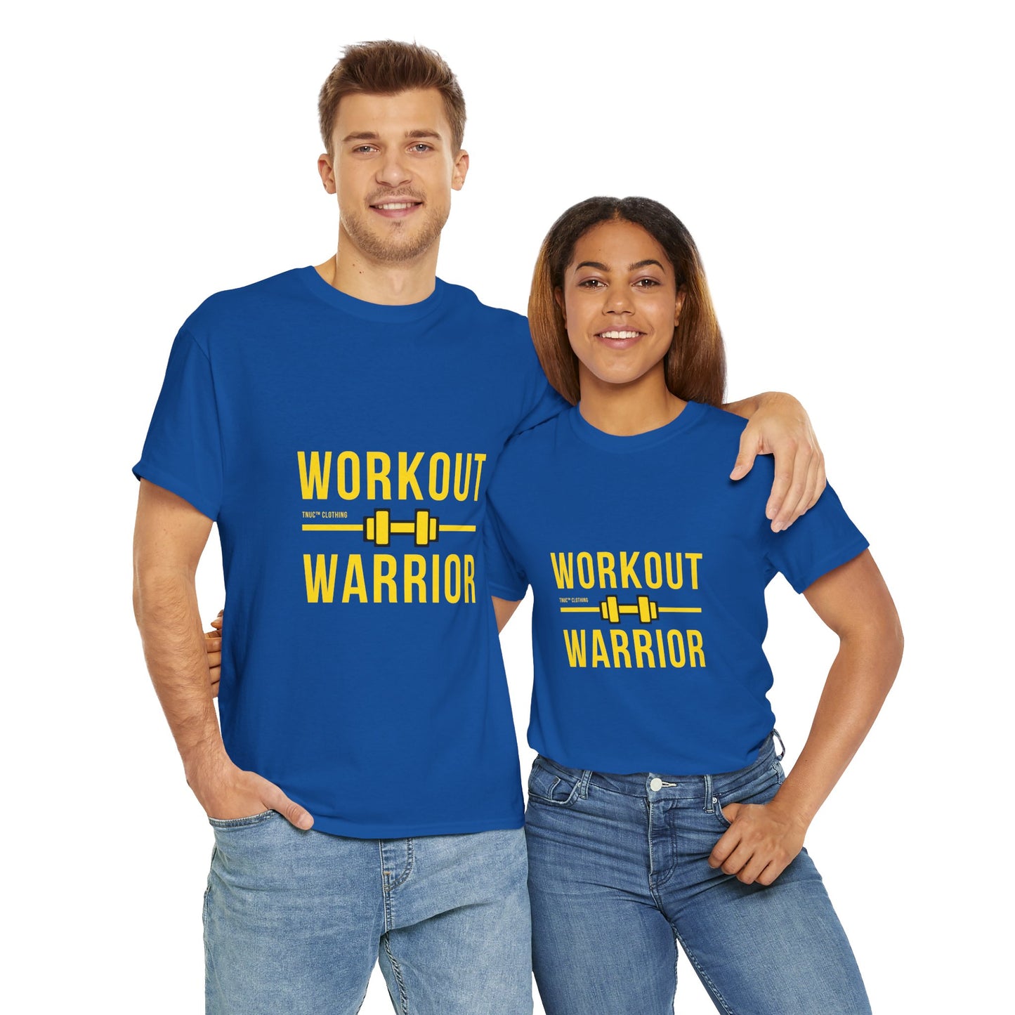 Workout Warrior Unisex Heavy Cotton Tee - Perfect for Fitness Enthusiasts