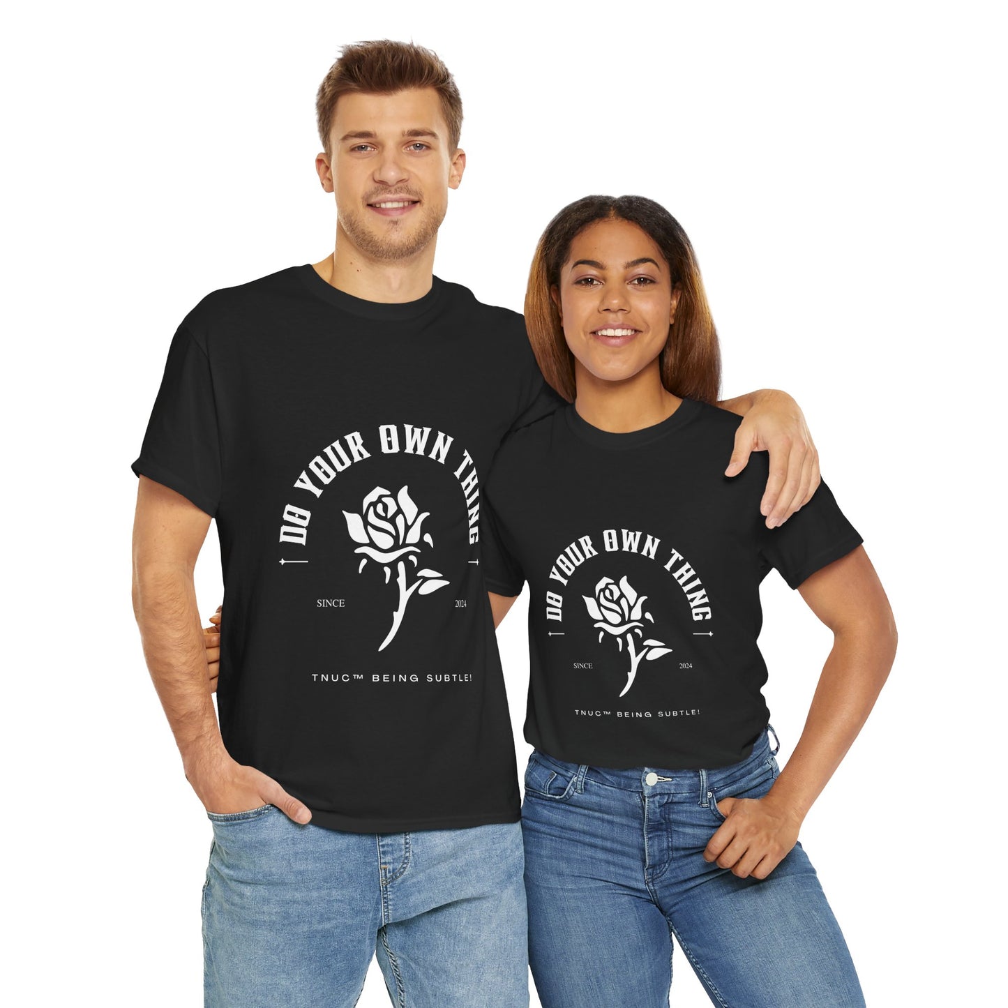 Do Your Own Thing Unisex Heavy Cotton Tee - Motivational Graphic Tee