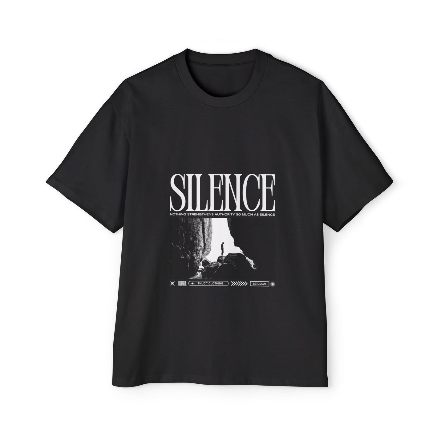 Oversized Tee Sounds of Silence T-Shirt - Men's