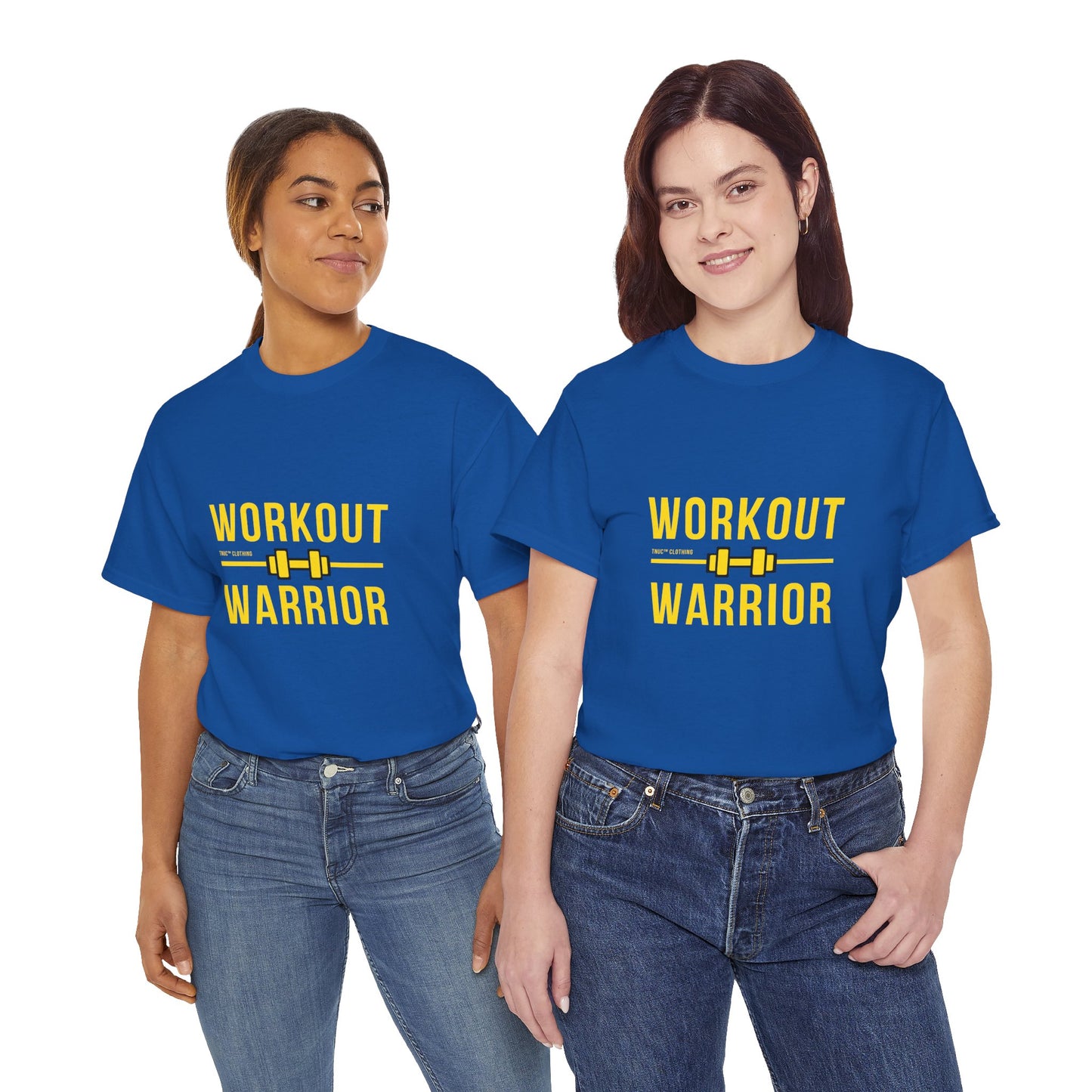 Workout Warrior Unisex Heavy Cotton Tee - Perfect for Fitness Enthusiasts