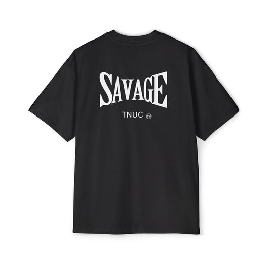 Men's Oversized Savage Tee - TNUC™ Urban Streetwear T-Shirt
