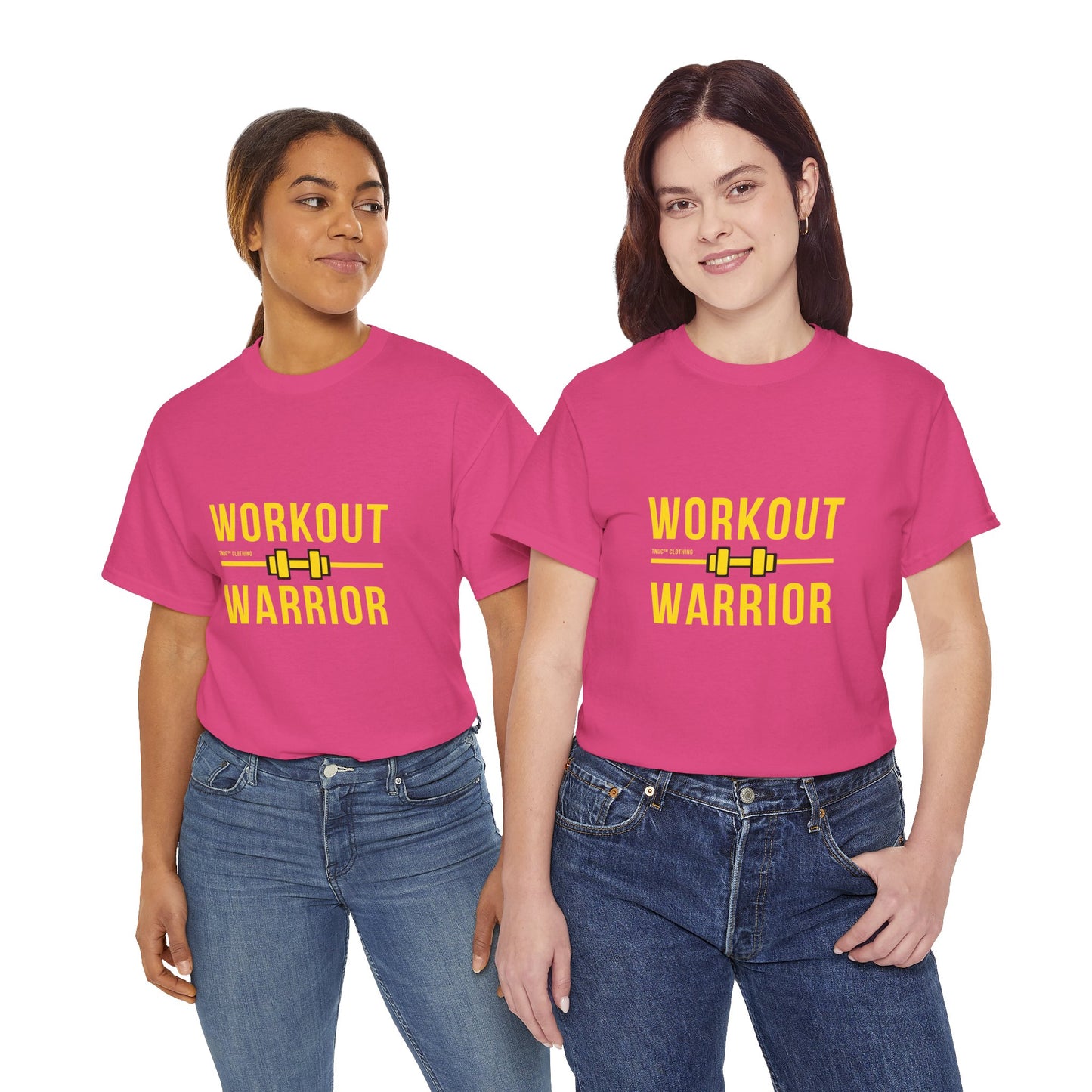 Workout Warrior Unisex Heavy Cotton Tee - Perfect for Fitness Enthusiasts