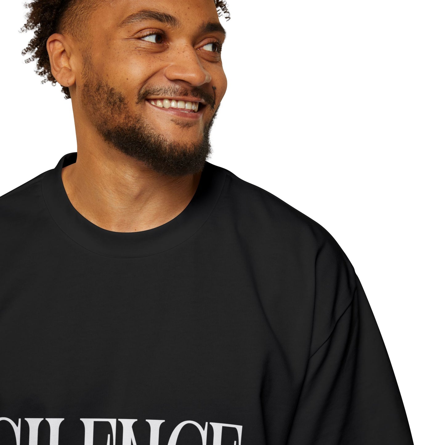 Oversized Tee Sounds of Silence T-Shirt - Men's