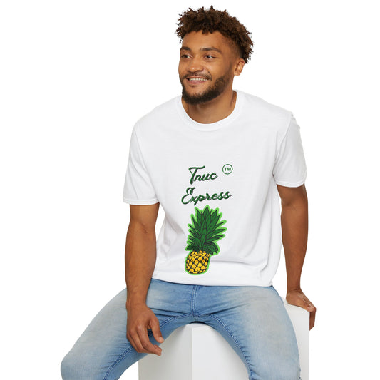 Pineapple Express TNUC™ T-Shirt, Summer Vibes Tee, Beachwear, Fun Gift, Casual Wear, Vacation Outfit