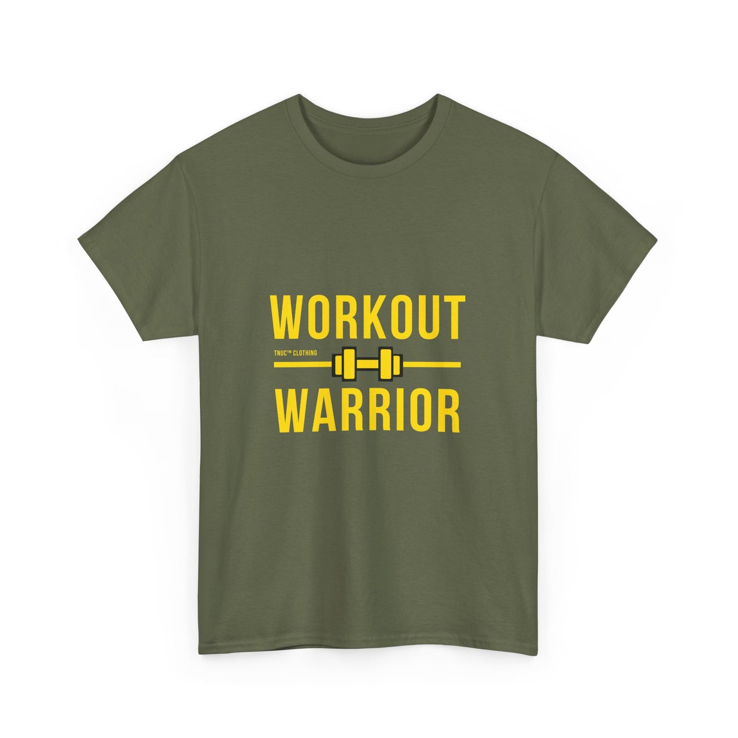 Workout Warrior Unisex Heavy Cotton Tee - Perfect for Fitness Enthusiasts