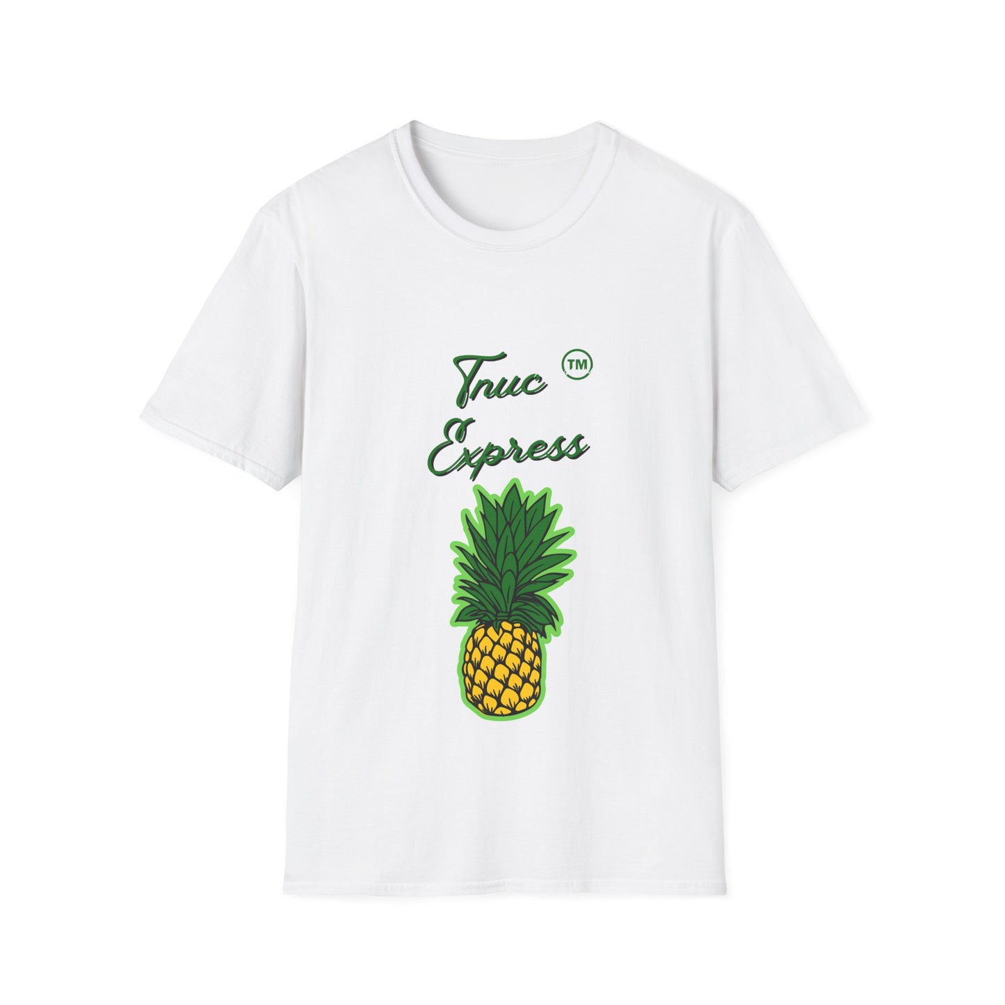 Pineapple Express TNUC™ T-Shirt, Summer Vibes Tee, Beachwear, Fun Gift, Casual Wear, Vacation Outfit