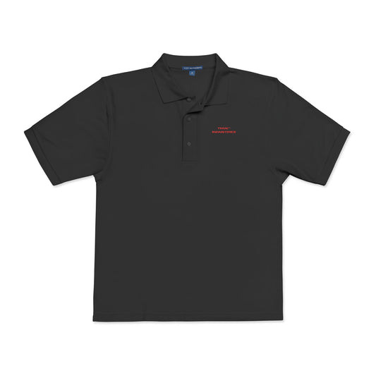 Tnuc™ Industries Embroidered Unisex Polo Shirt - Casual Elegance for Every Occasion