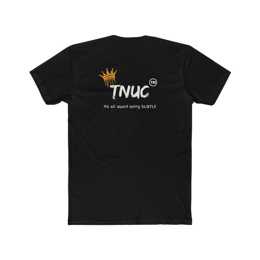 Unisex Cotton Crew Tee - Subtle TNUC™ Crown Design