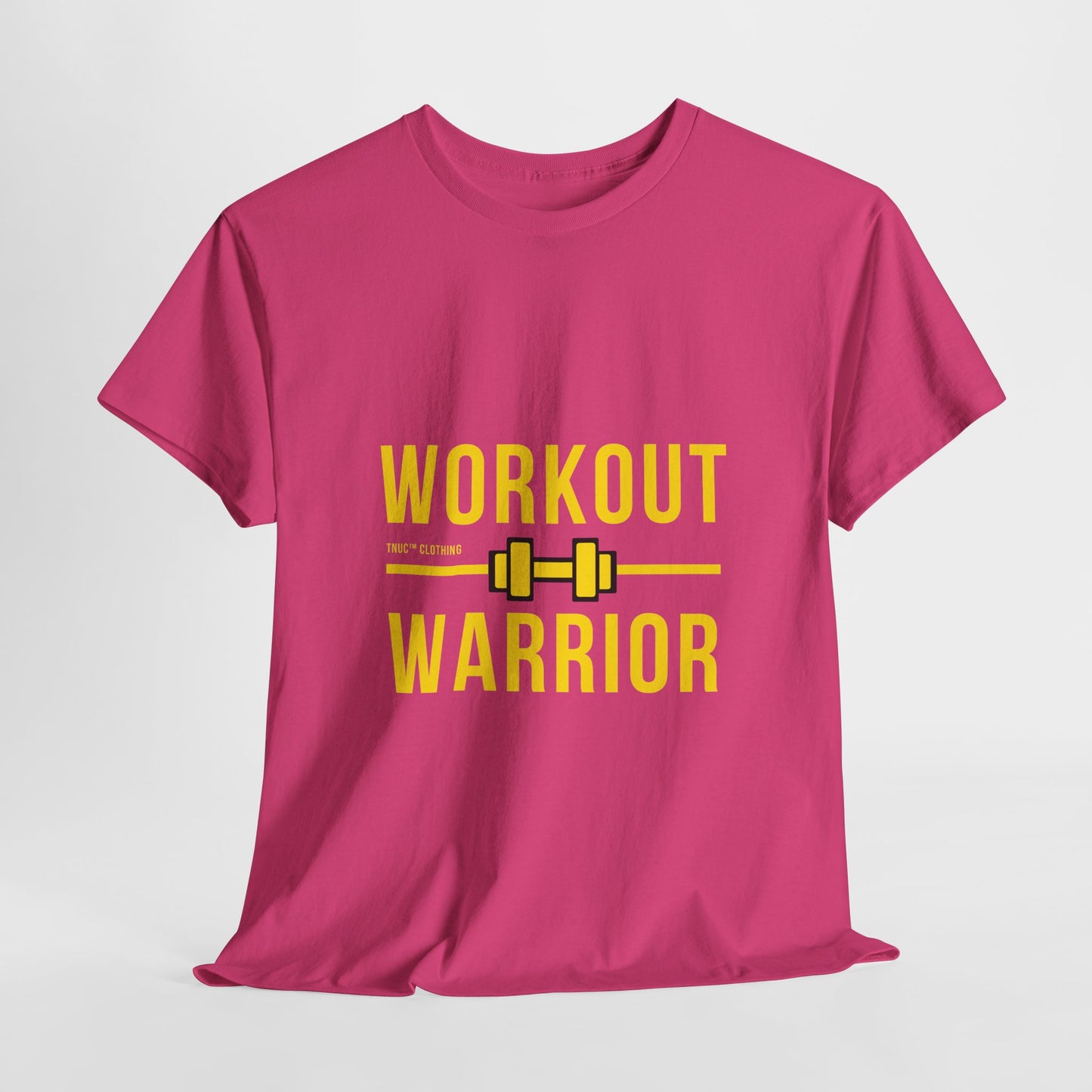 Workout Warrior Unisex Heavy Cotton Tee - Perfect for Fitness Enthusiasts
