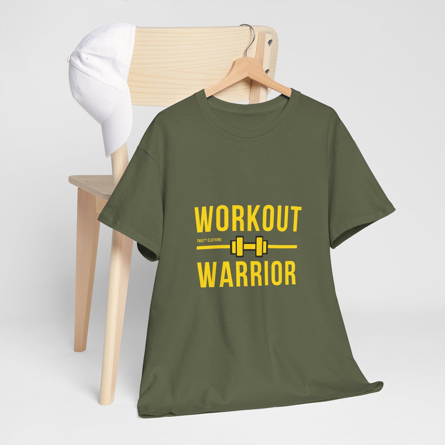 Workout Warrior Unisex Heavy Cotton Tee - Perfect for Fitness Enthusiasts