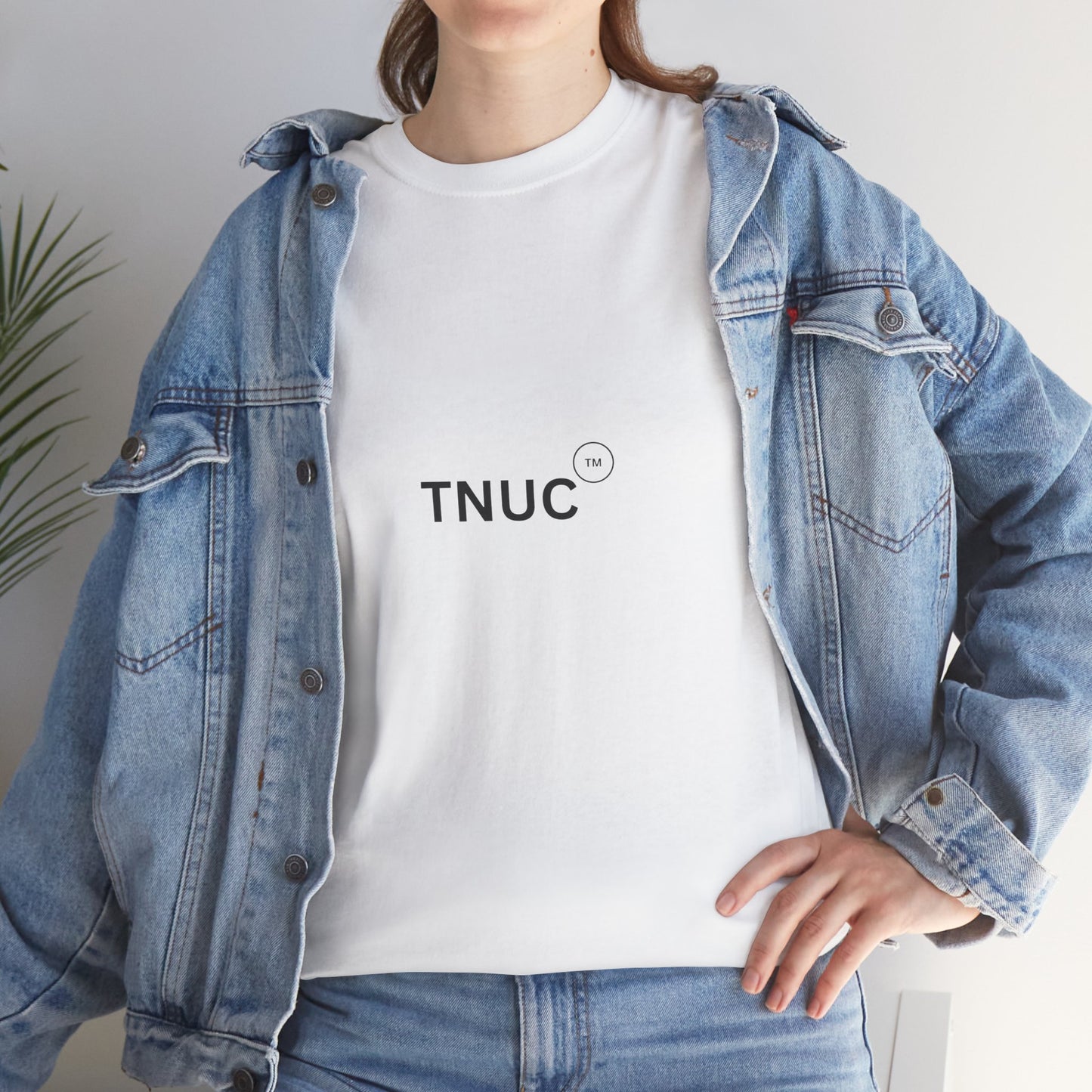 Casual Statement  Plain TNUC™ Tee - TNUC Design for Everyday Wear
