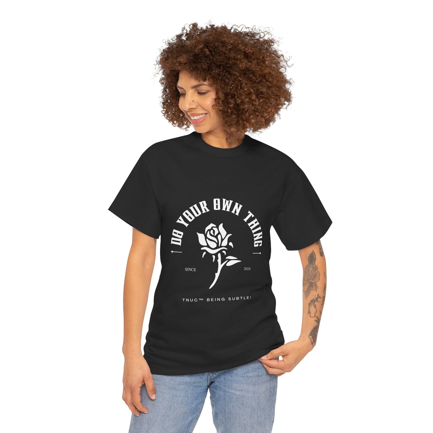 Do Your Own Thing Unisex Heavy Cotton Tee - Motivational Graphic Tee