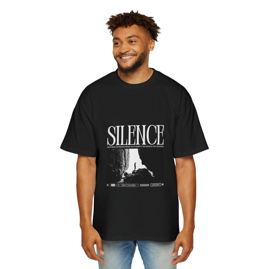 Oversized Tee Sounds of Silence T-Shirt - Men's